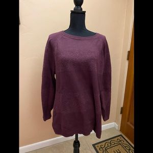 Calvin Klein Plum Sweater